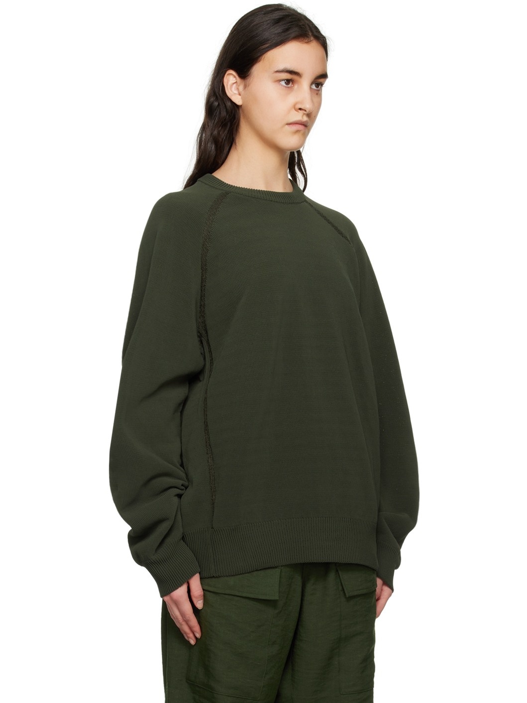 Green Classic Sweater - 2