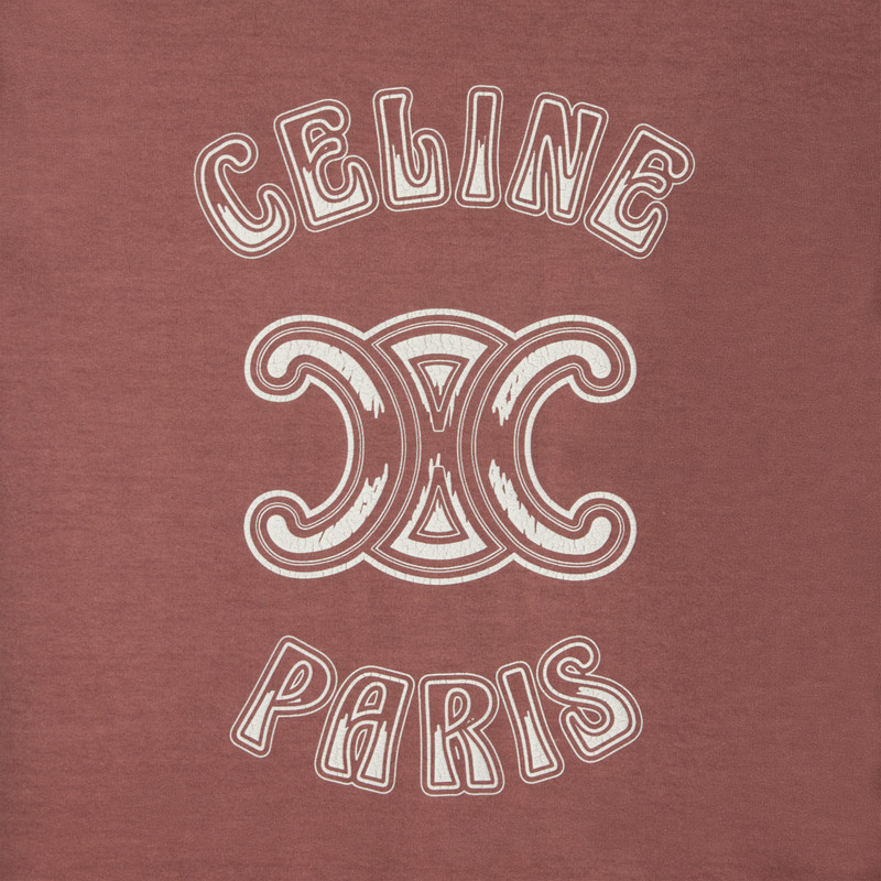 celine paris 70’s T-shirt in cotton jersey 4