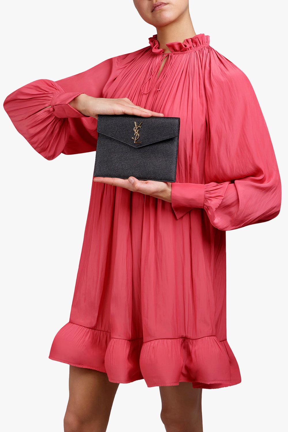 SMALL UPTOWN POUCH BLACK/GOLD - 5