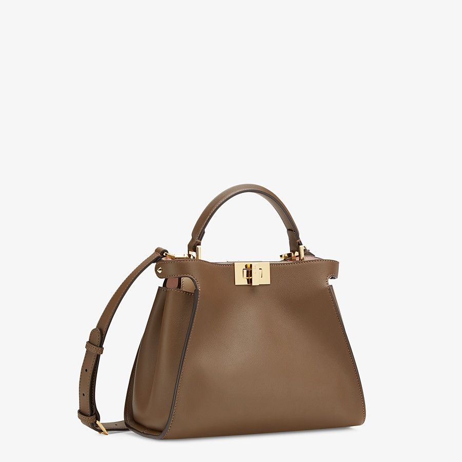 Brown leather bag - 2