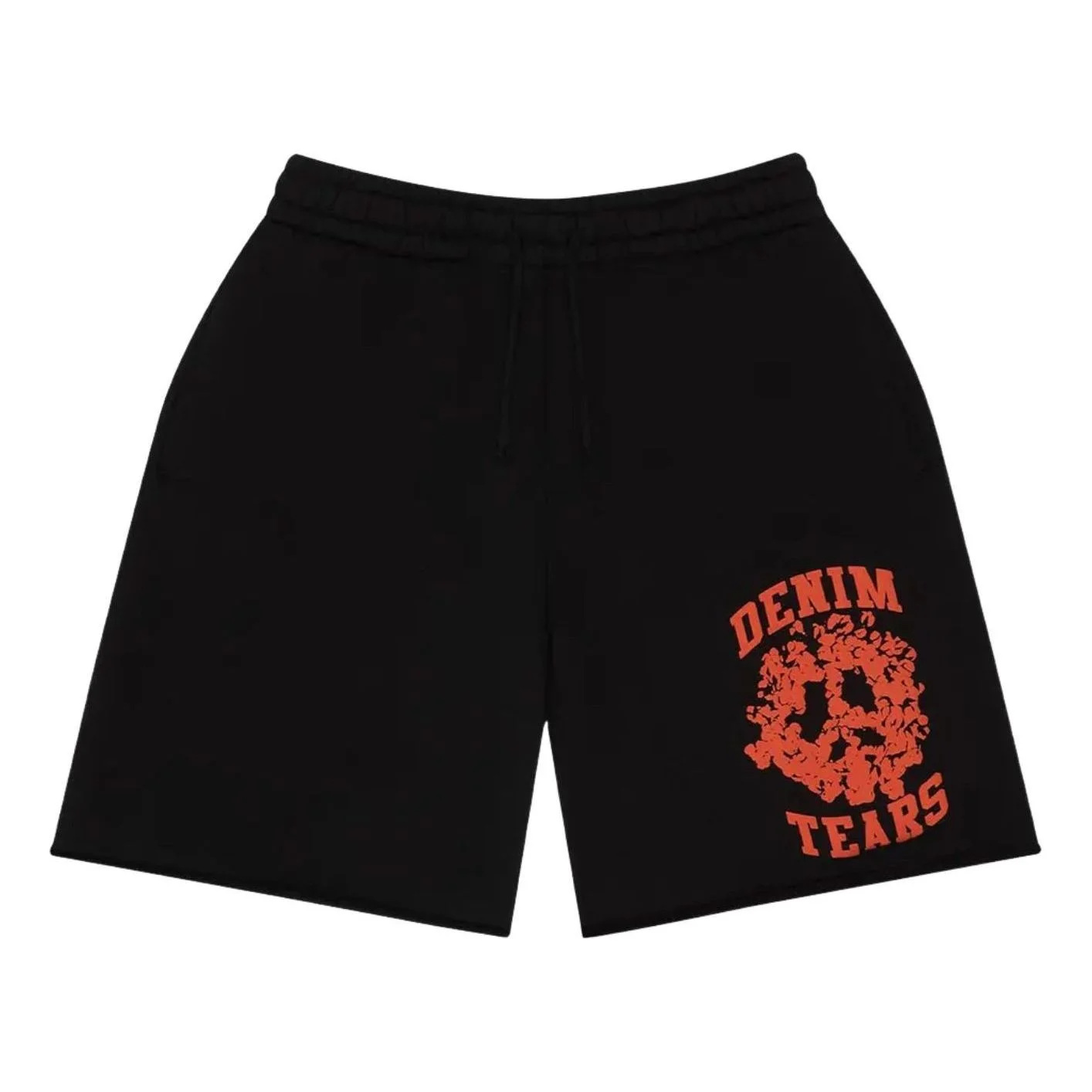 Denim Tears Denim University Sweatshorts 'Black' FW25BRS12142145 - 1