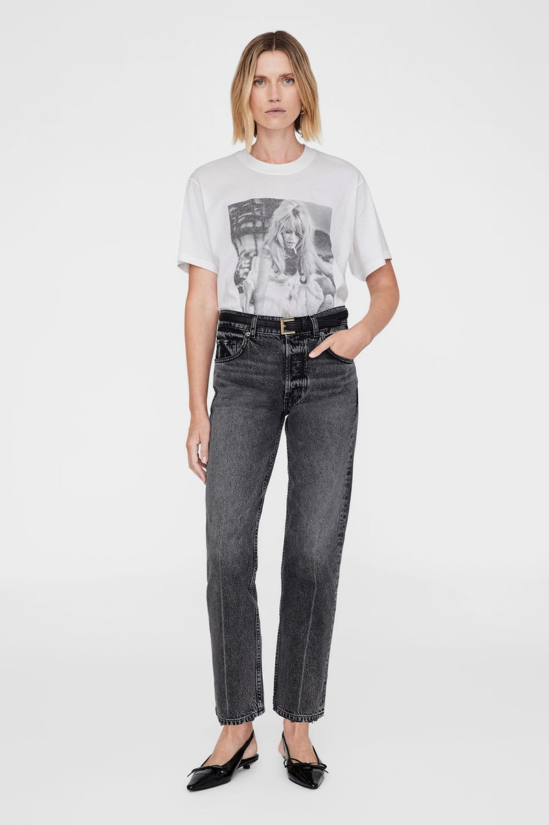 ANINE BING Lili Tee AB X DK X Brigitte Bardot - Ivory outlook