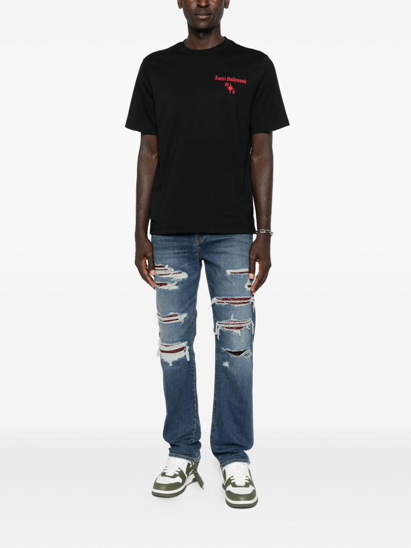 AMIRI Hollywood logo-print T-shirt outlook