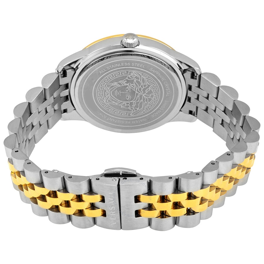 Versace Greca Signature Quartz Blue Dial Ladies Watch VEVC00719 - 3