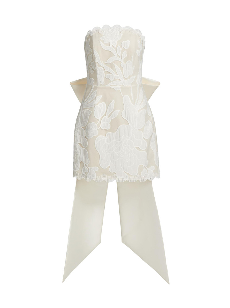 Women's Cap D'antibes Florian Mini Dress - Ivory 1