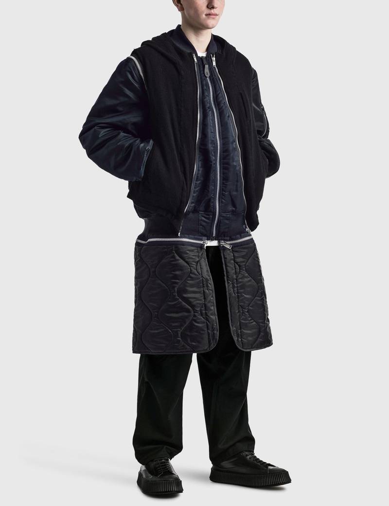 UNDERCOVER X ALPHA INDUSTRIES COAT 7