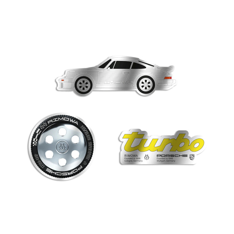 RIMOWA RIMOWA x Porsche Pepita Sticker Set outlook