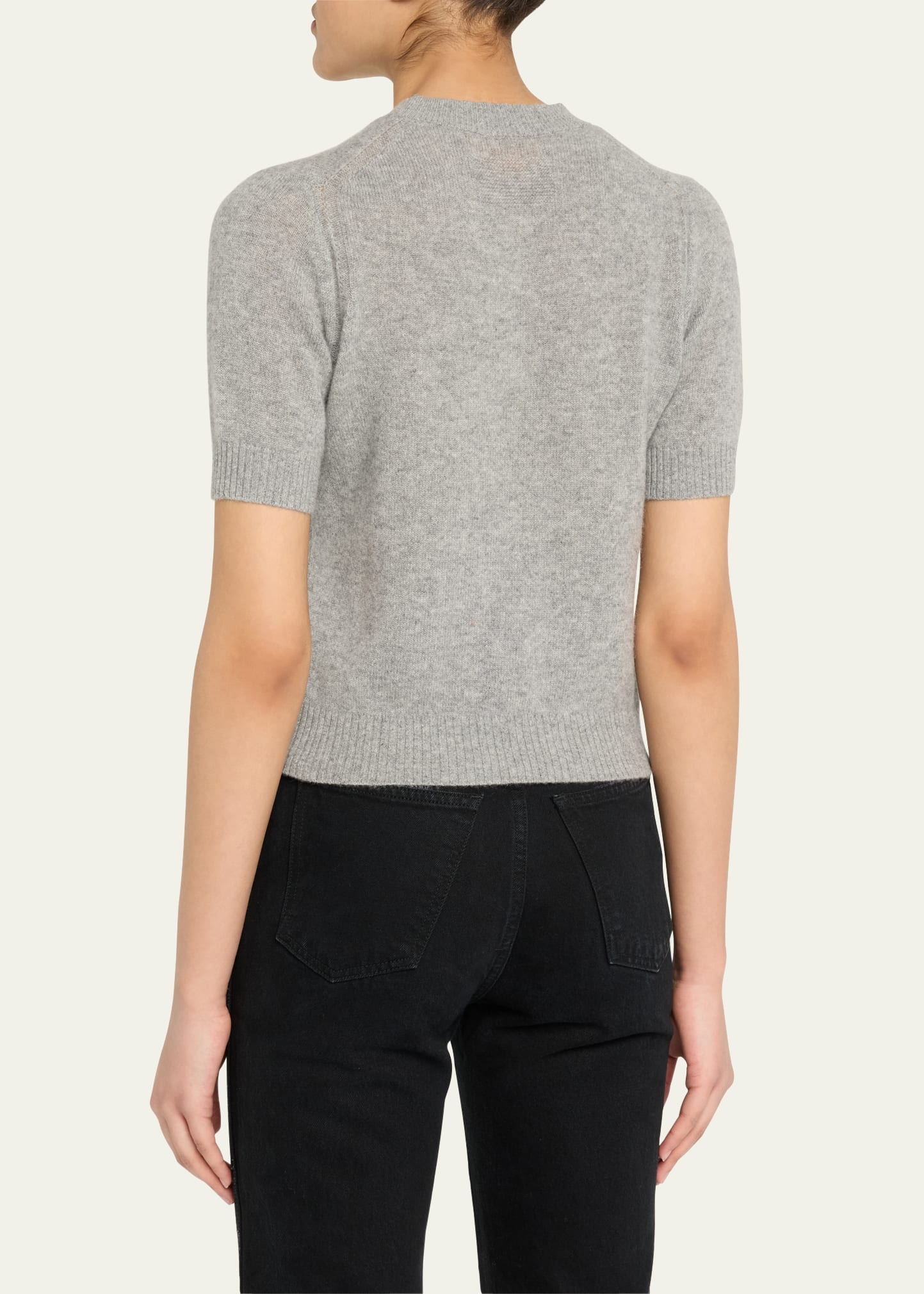 Cashmere Sweater Tee - 3