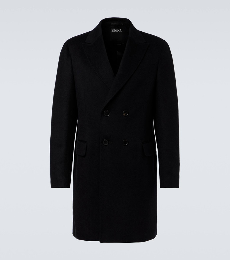 Wool and cashmere-blend coat 1