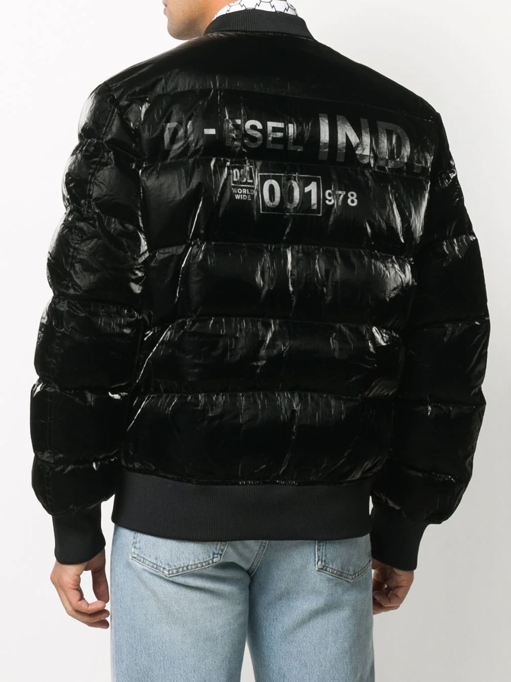 W-ON-A quilted bomber jacket  - 4