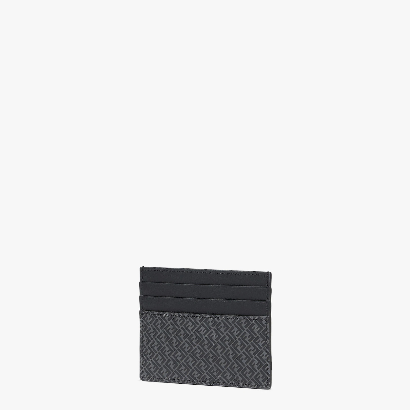 Black leather card holder - 2