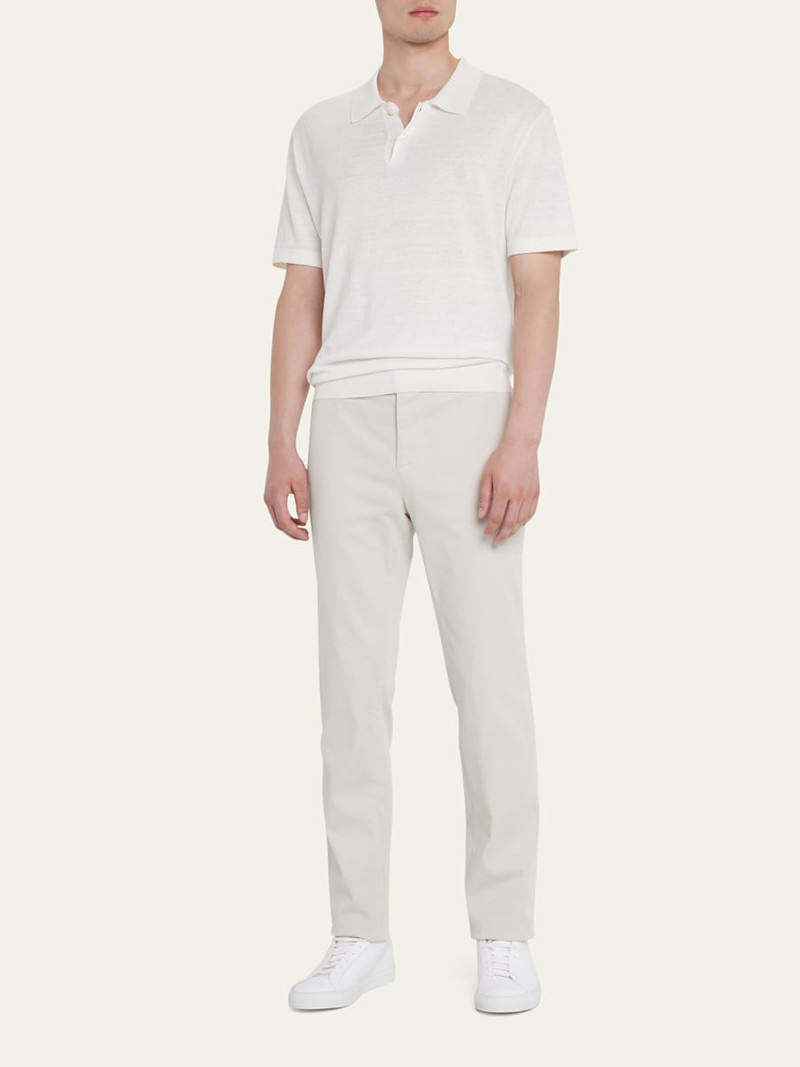FRAME 남성 슬림 Twill Chino 바지 outlook