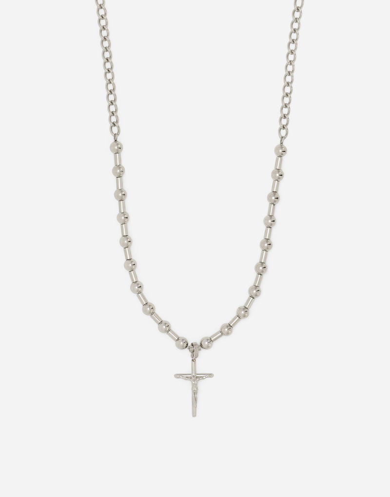 Sphere necklace with “DNA” cross 3