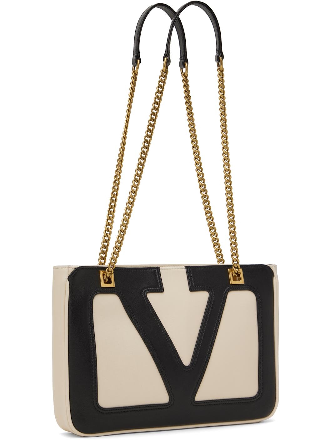 Off-White & Black Viva Superstar Small Bag - 2