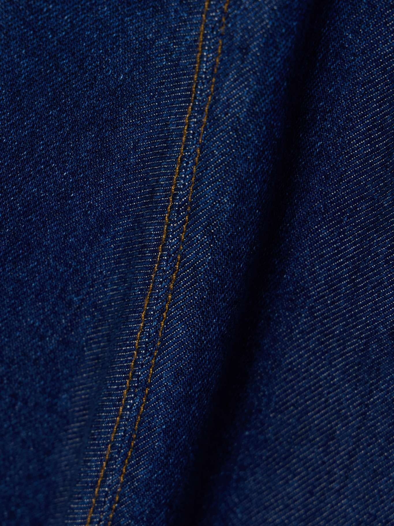 Denim mini dress - 4