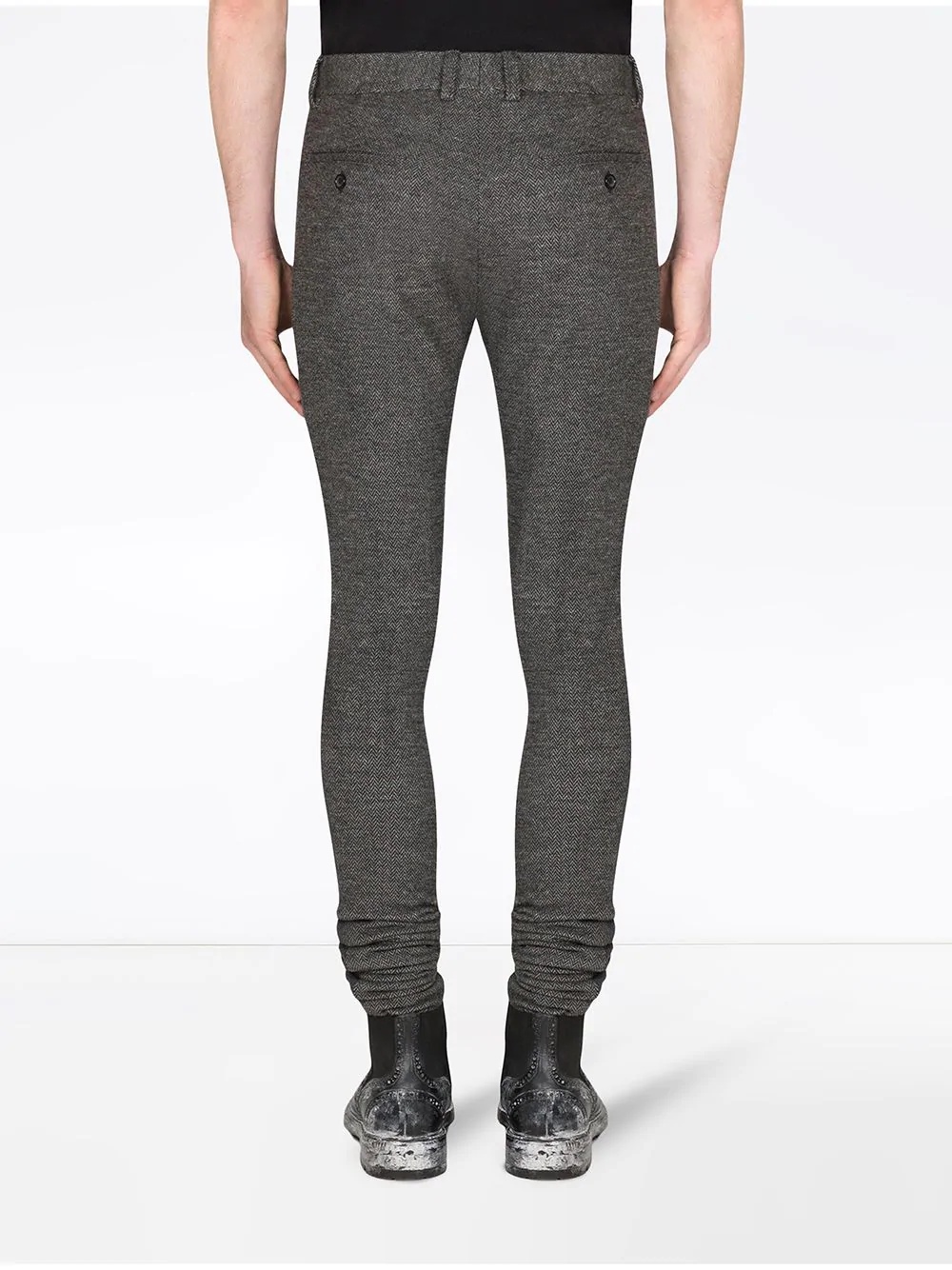 skinny-fit tailored trousers - 4