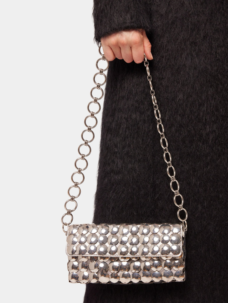 SILVER QUILTED BAG 3