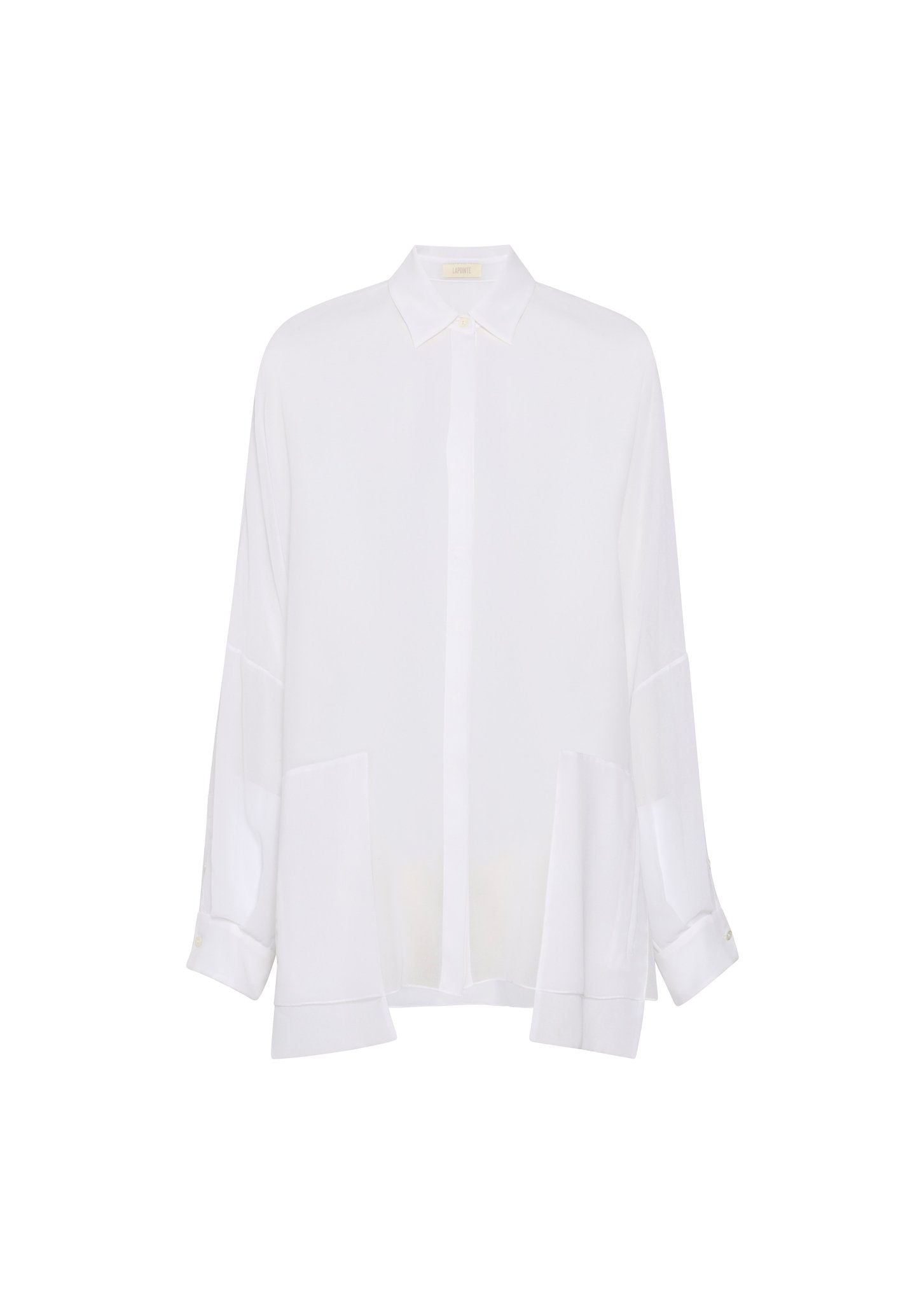 Georgette Oversized Shirt - 1