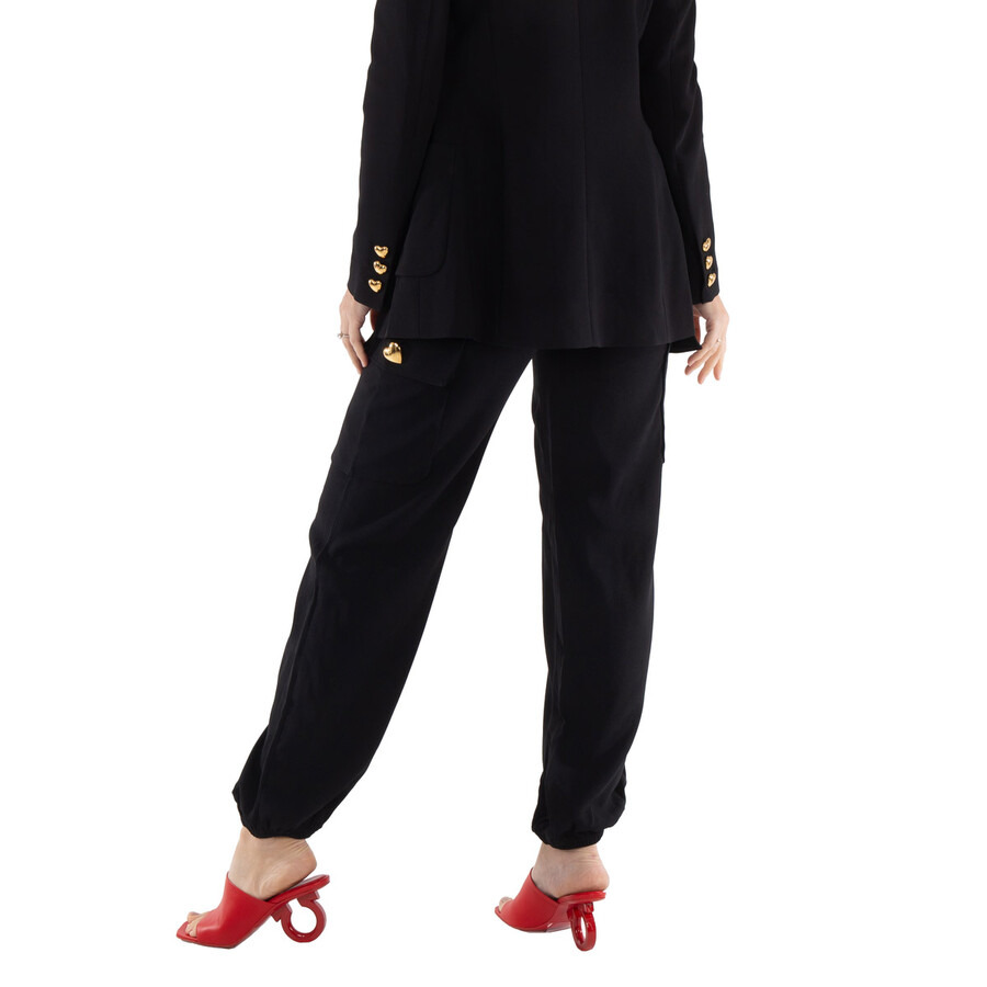 Moschino Ladies High-Waisted Cargo Trouser - 5