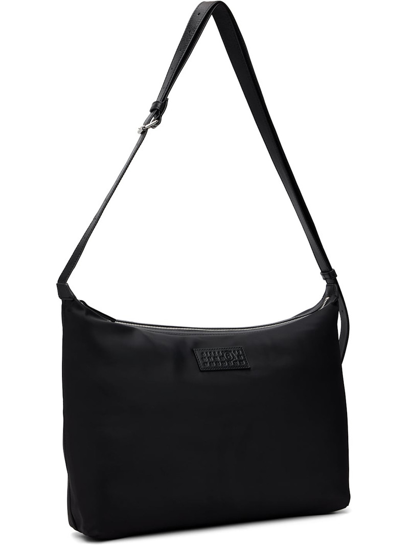 MM6 Maison Margiela Black Nylon Crossbody Bag outlook
