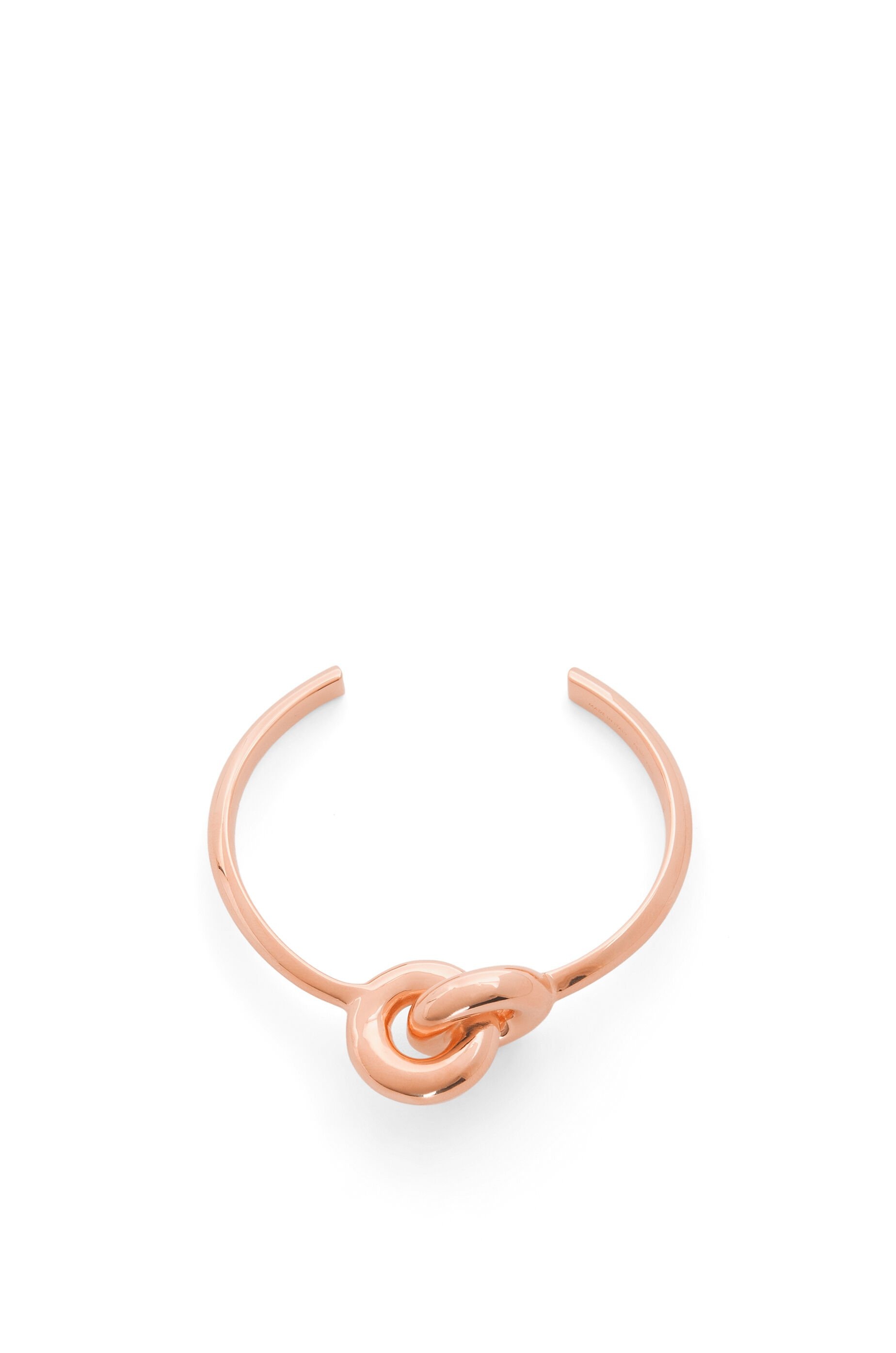 Donut link cuff in sterling silver - 3