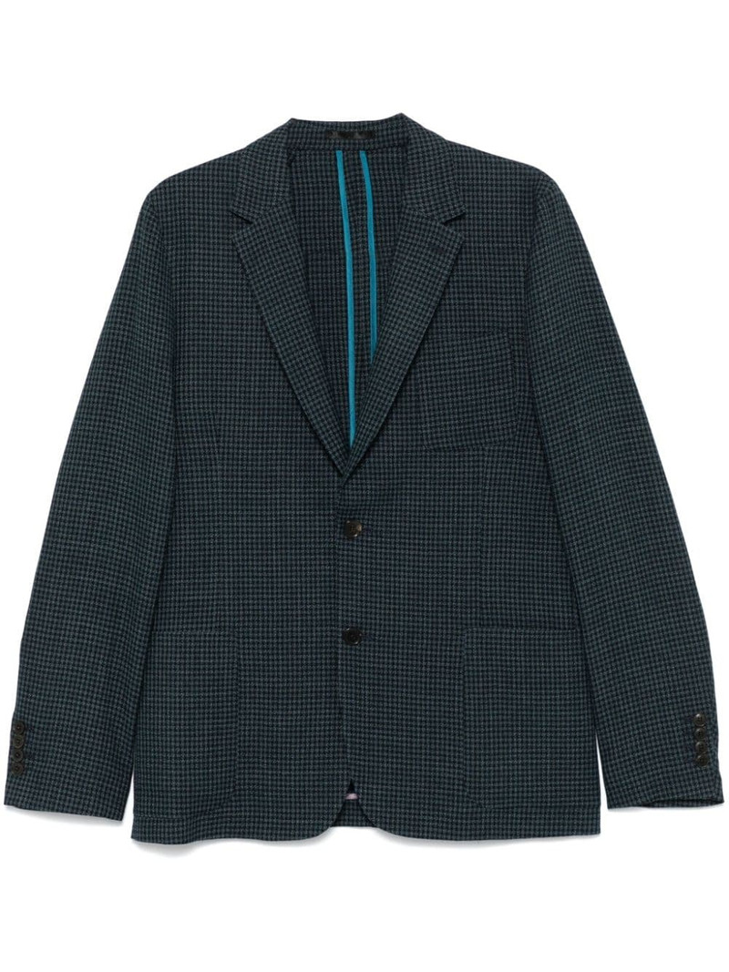 checkered blazer 1