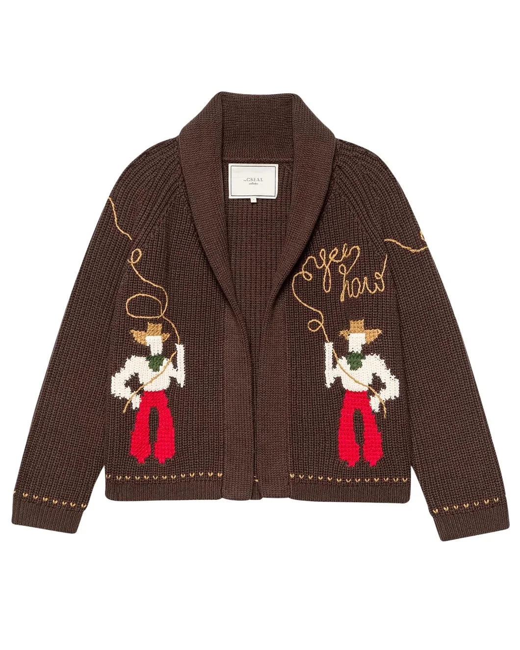 THE LASSO LODGE CARDIGAN - 1