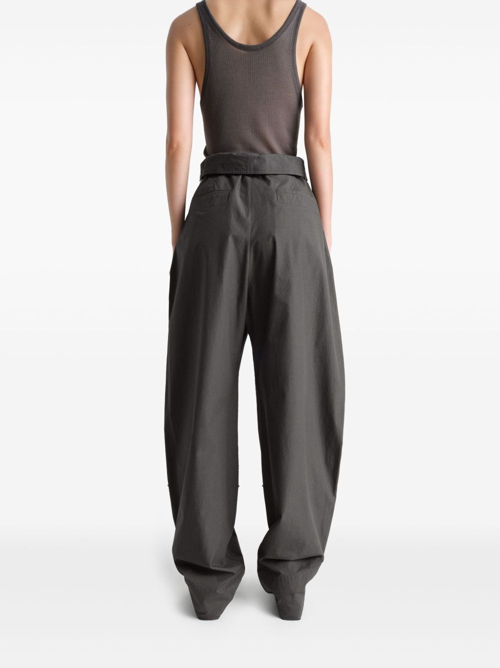Folded Waistband trousers - 4