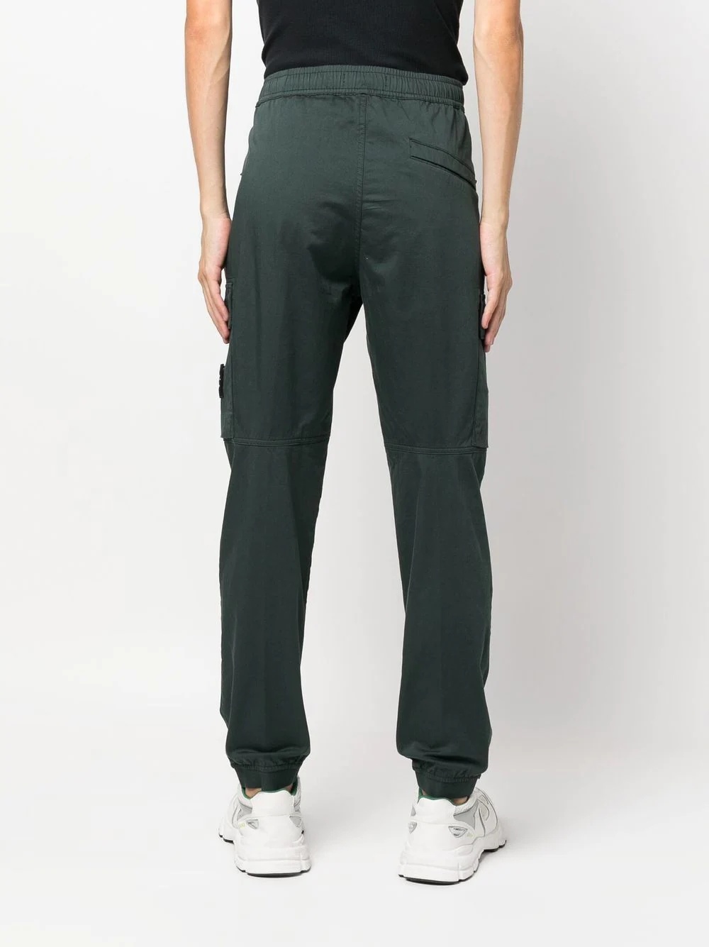 Compass-patch cargo trousers - 4