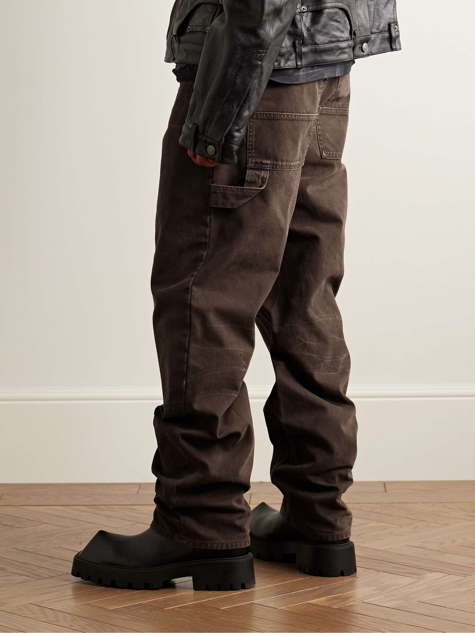 Carpenter Straight-Leg Cotton-Canvas Trousers - 5