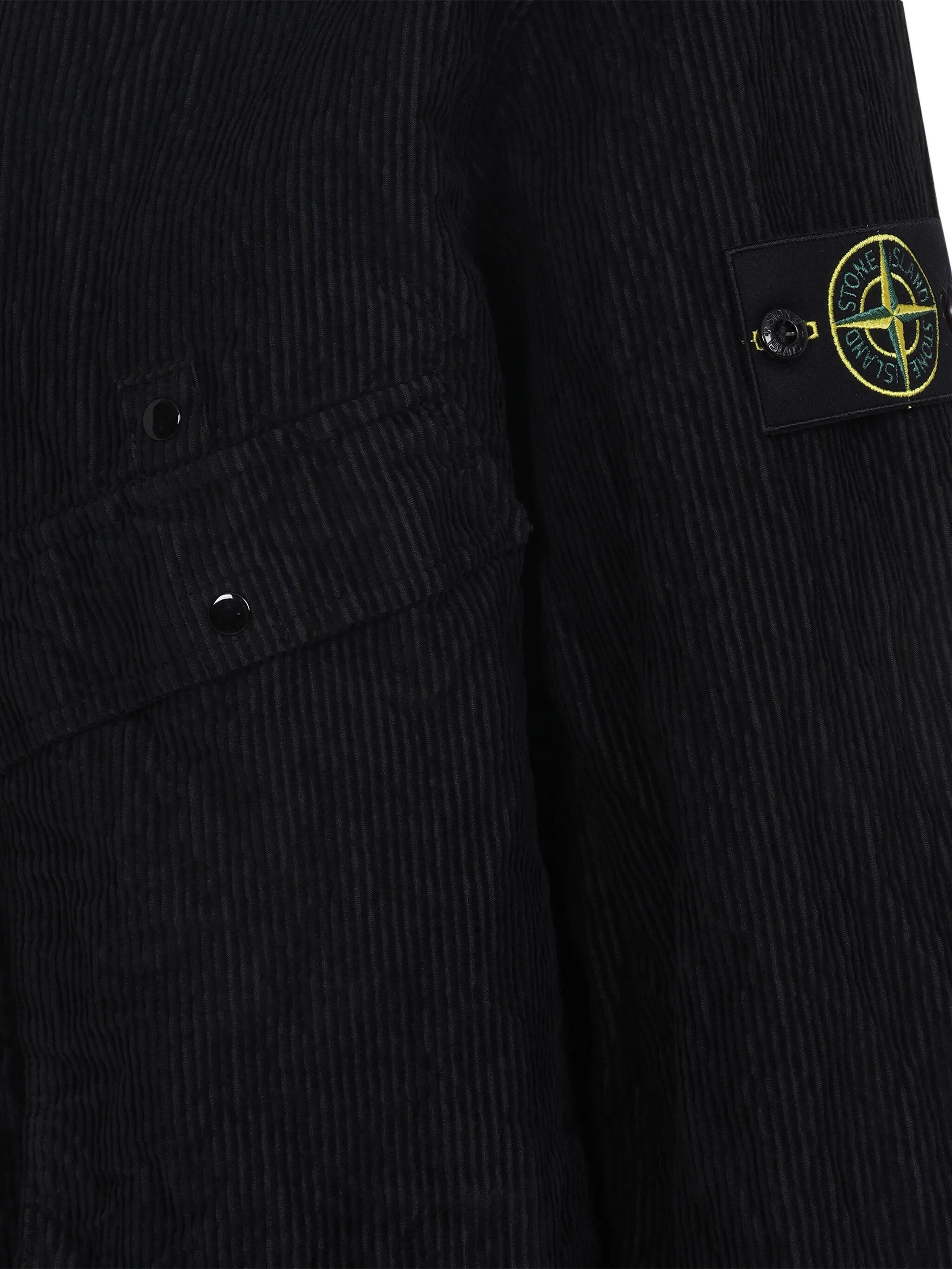 Stone Island Corduroy Patch-pocket Shirt - 4