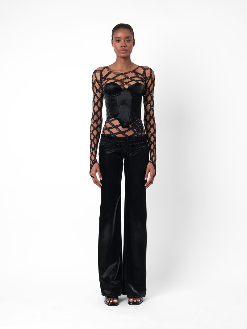 POSTER GIRL MARINA MINI DRESS BLACK outlook