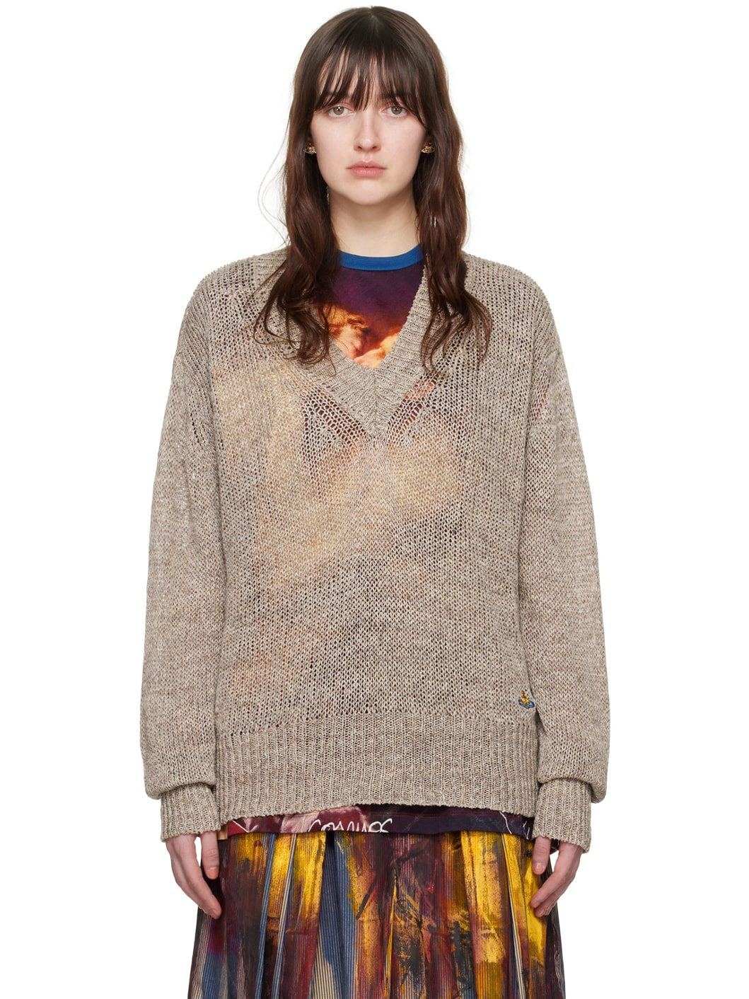 Taupe Alex Sweater - 1