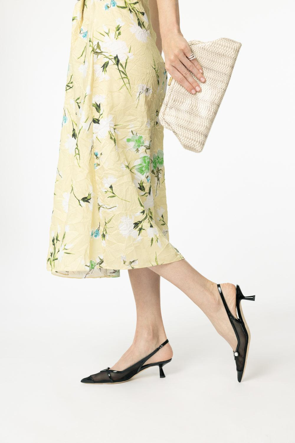 Amita Slingback Pump - Black - 2