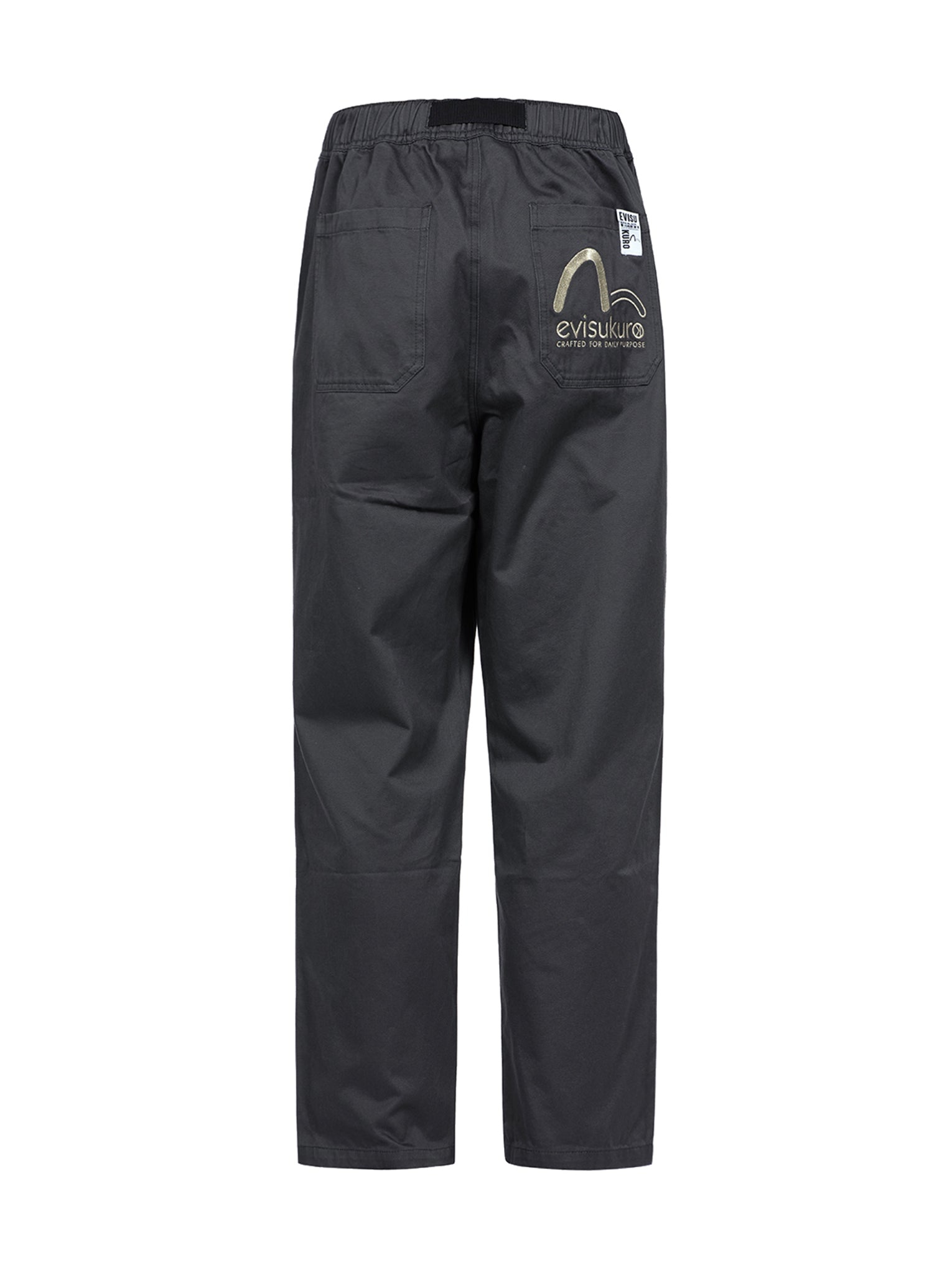 Seagull and Logo Embroidered Pocket Regular fit Pants - 13