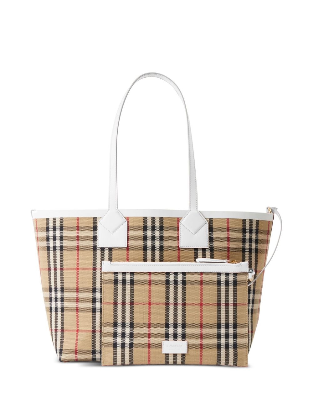 Vintage Check pattern tote bag - 5