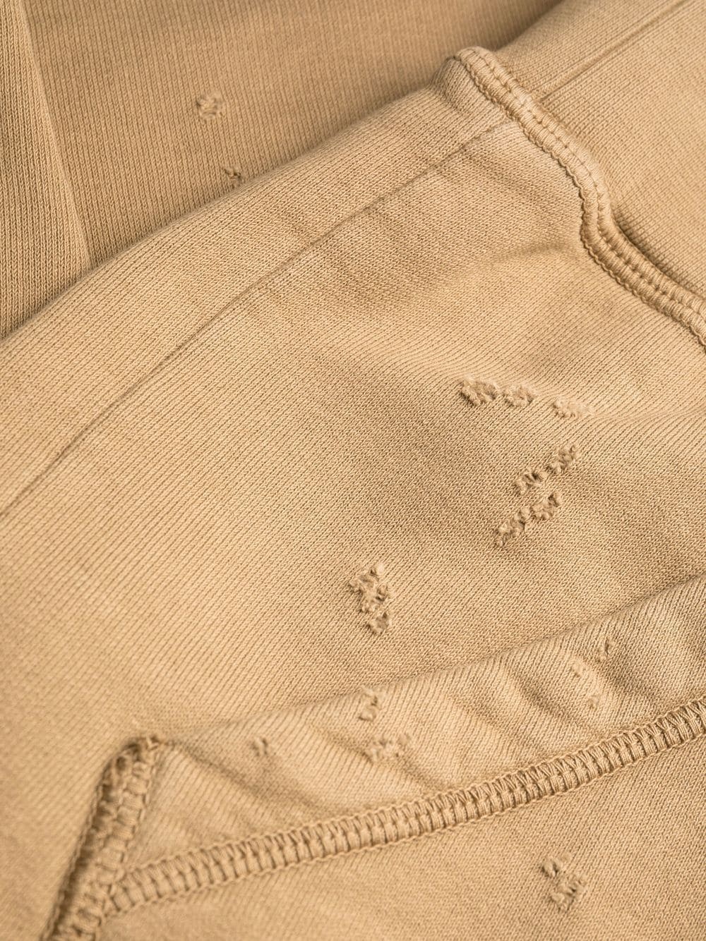 tapered cotton track pants - 6