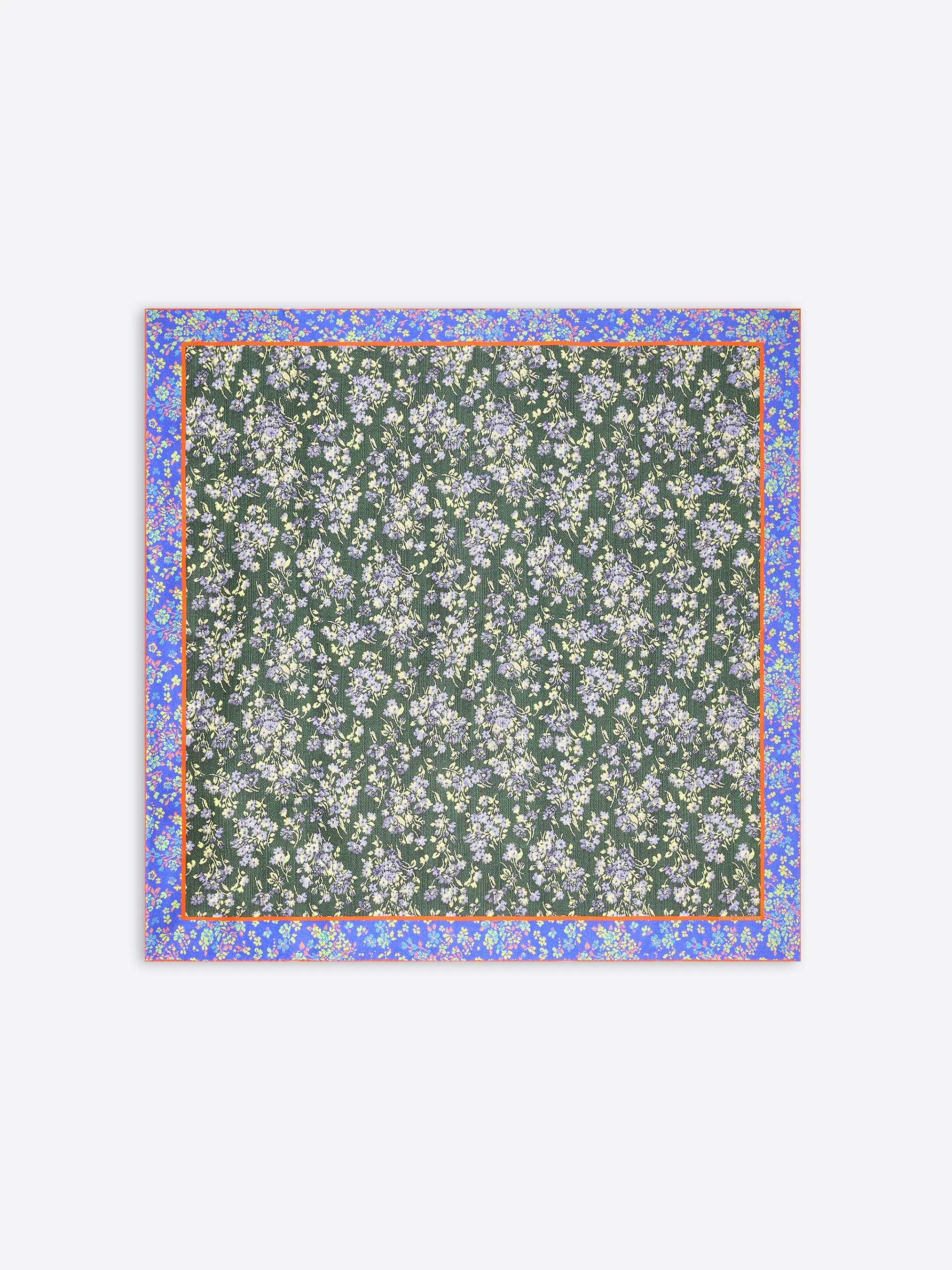 SILK SQUARE SCARF - 1