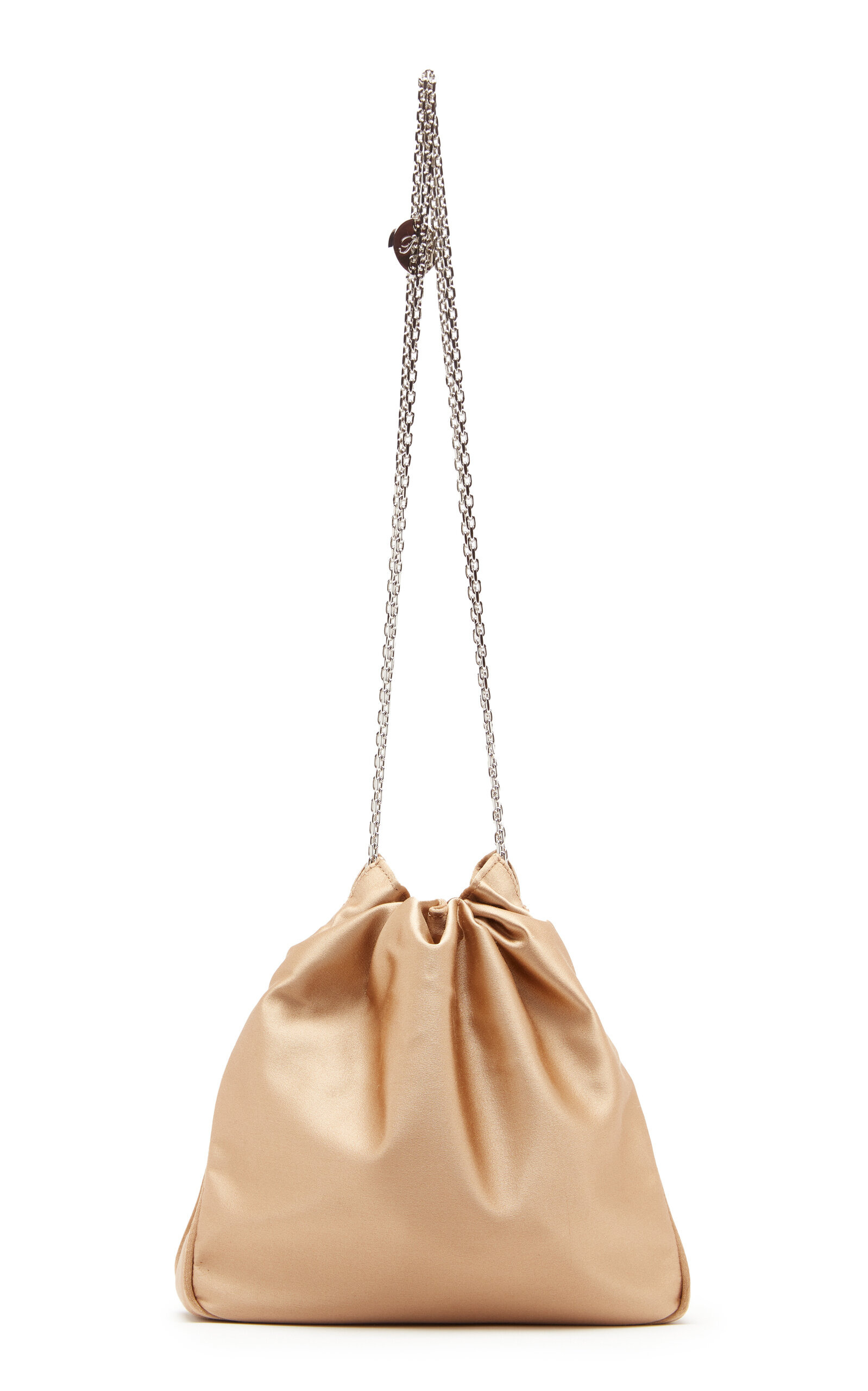 Pilgrim Chandelier Embellished Satin Mini Bag gold - 4