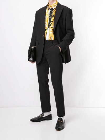 VERSACE single-breasted blazer outlook