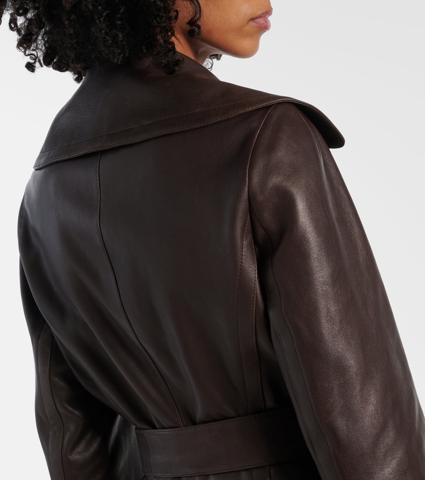 Leather coat - 7