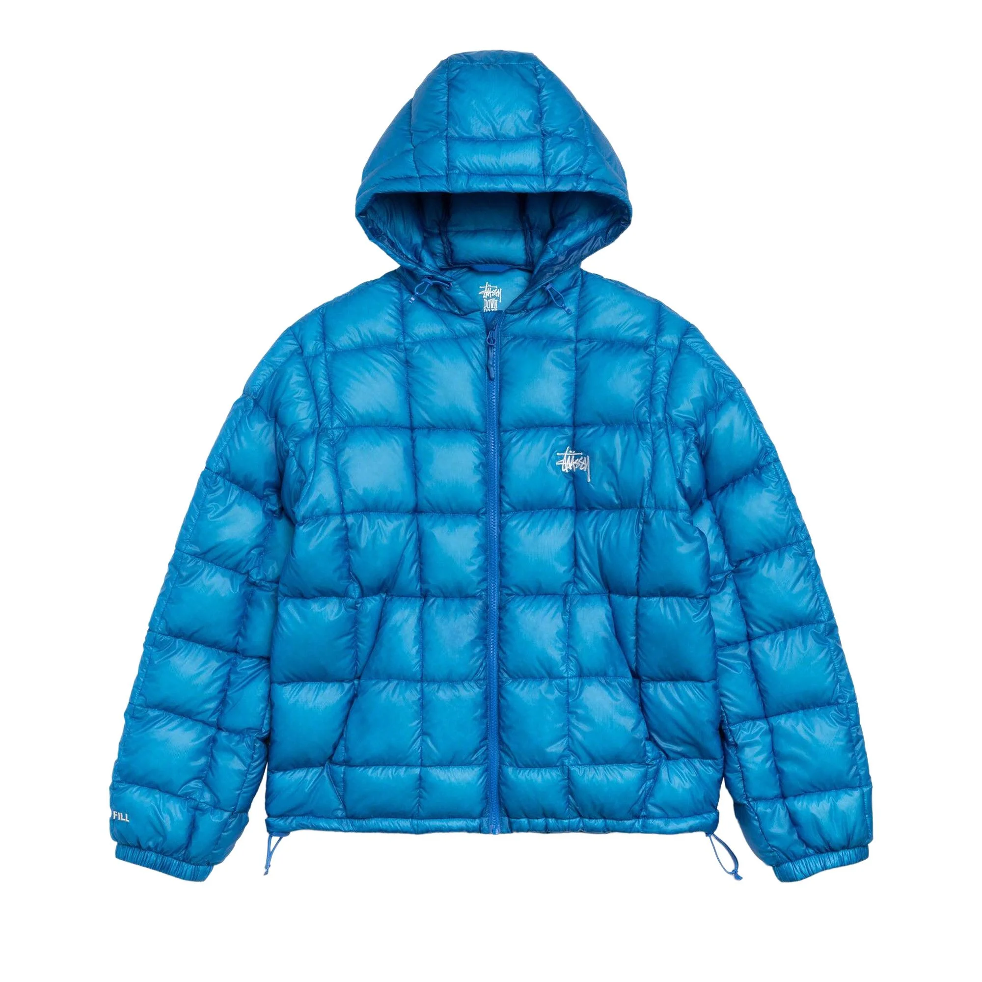 Stussy Midweight Hooded Puffer 'Blue' - 1