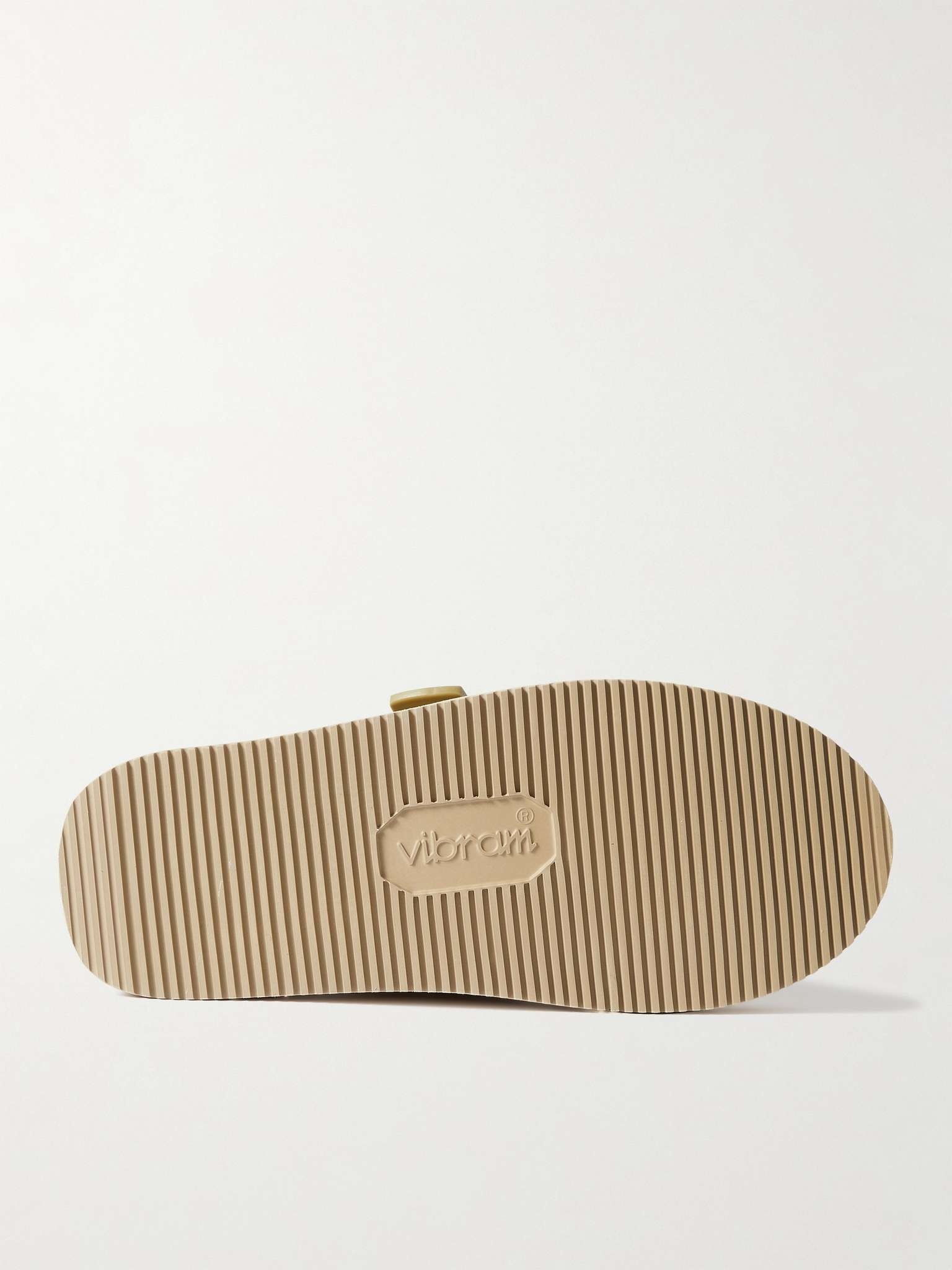 ZAVO-VS Webbing-Trimmed Suede Mules - 6