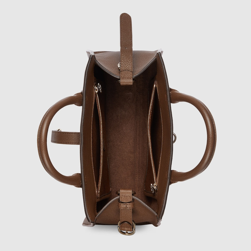 Medium tote bag with hook closure 9