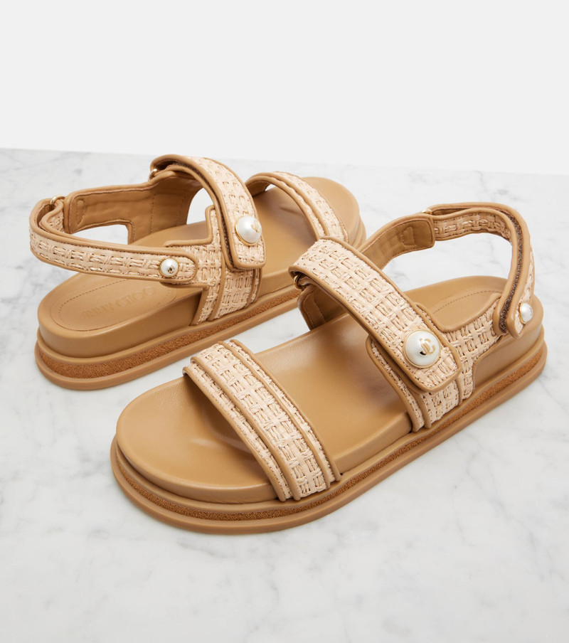Fayence leather sandals 5
