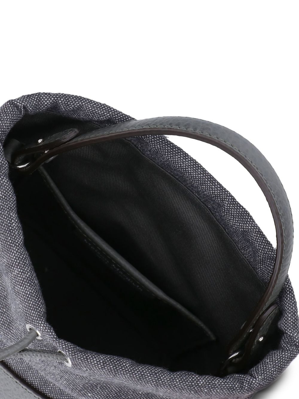 5AC drawstring leather bucket bag - 4
