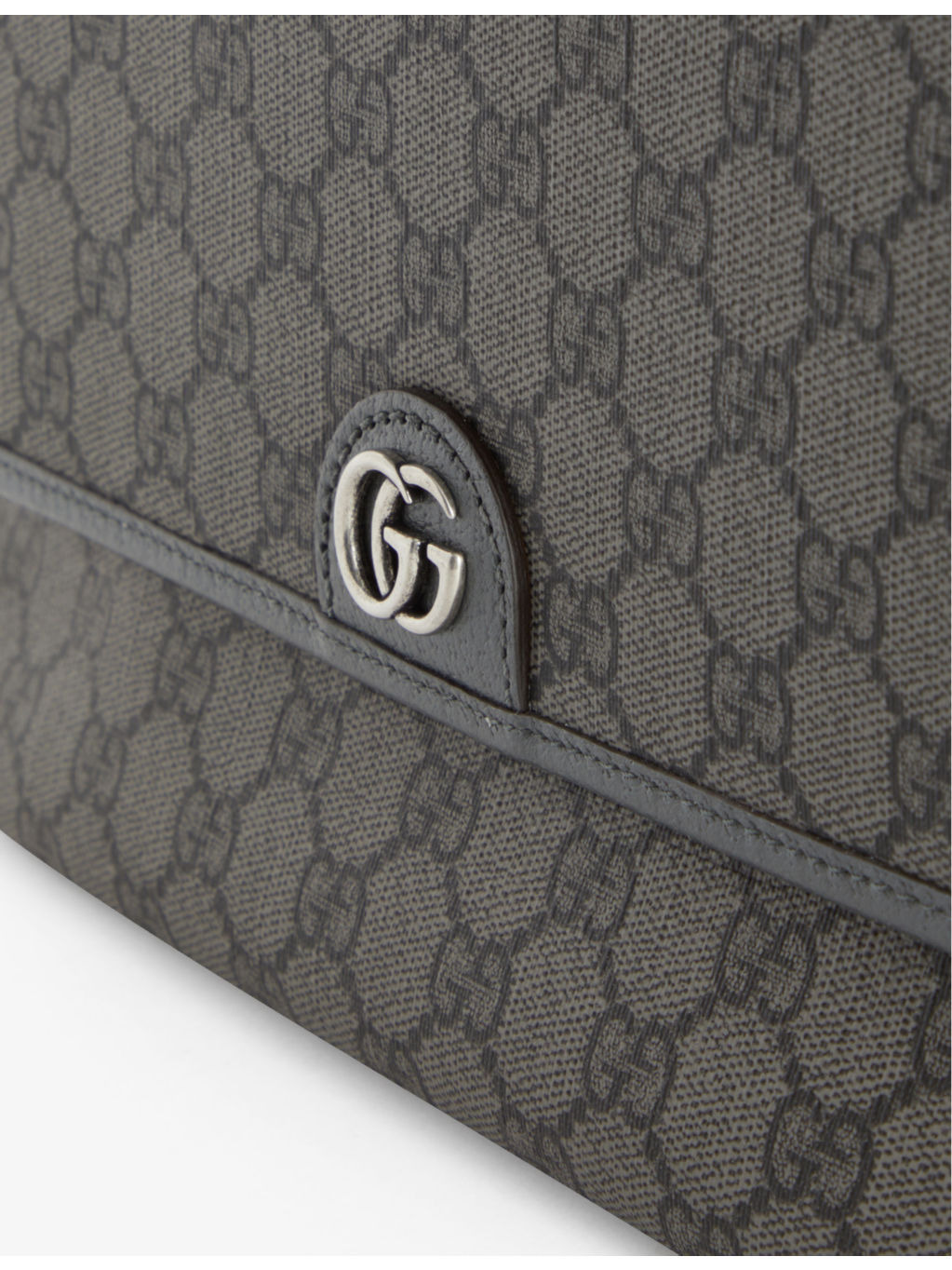 Monogram-pattern coated canvas cross-body bag - 3