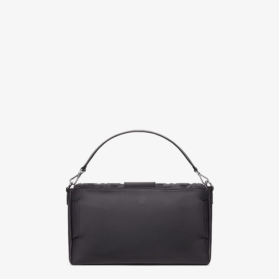 Black nappa leather bag - 4