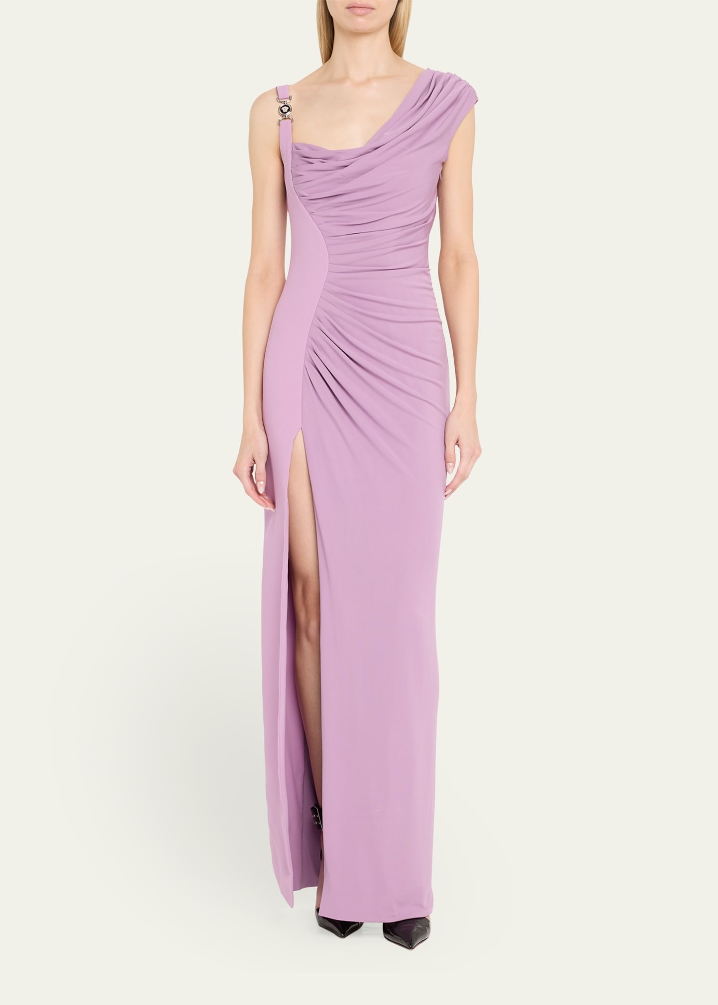 Ruched Jersey Gown - 2