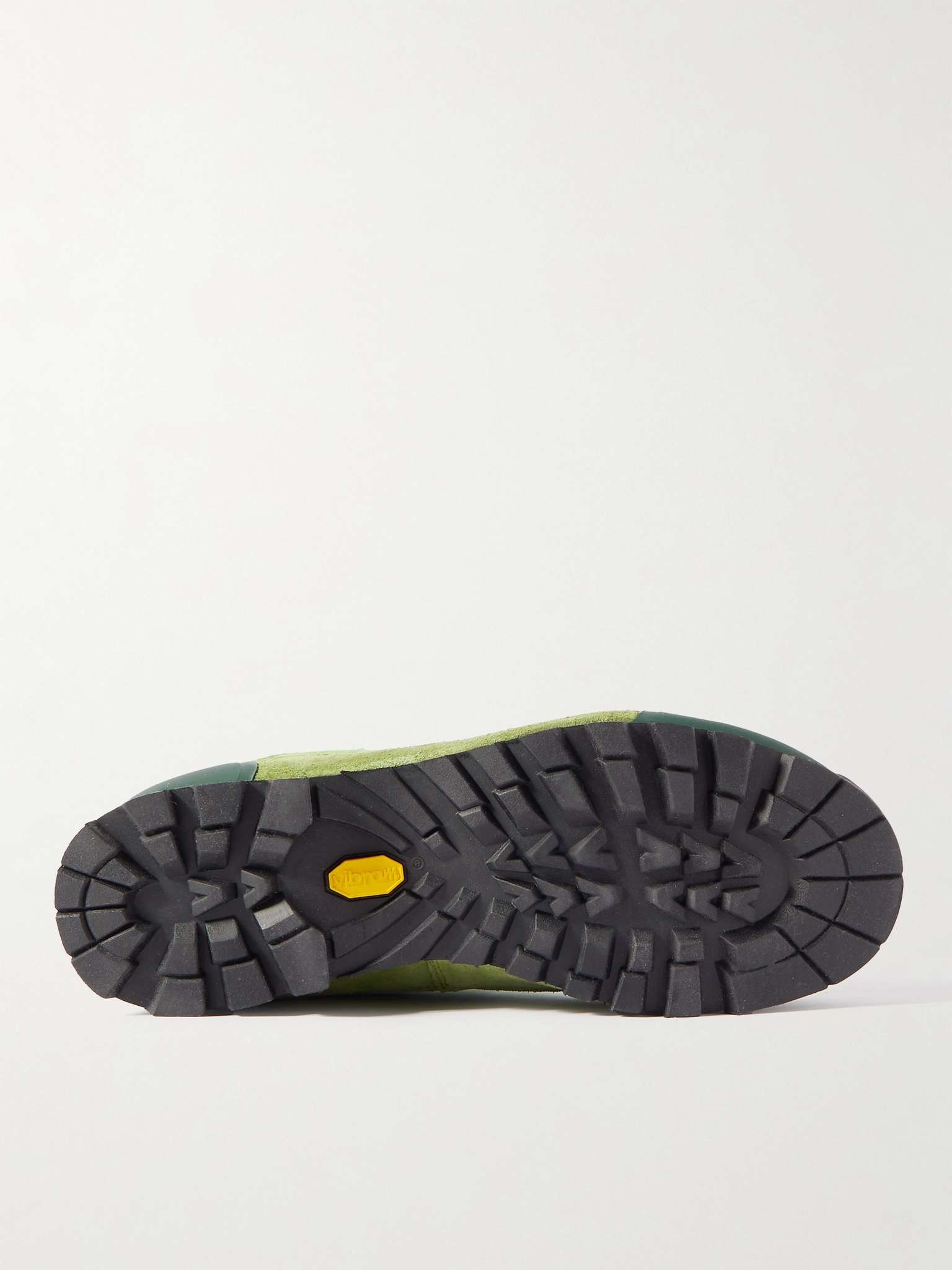 Grappa Rubber-Trimmed Suede and Mesh Sneakers - 7